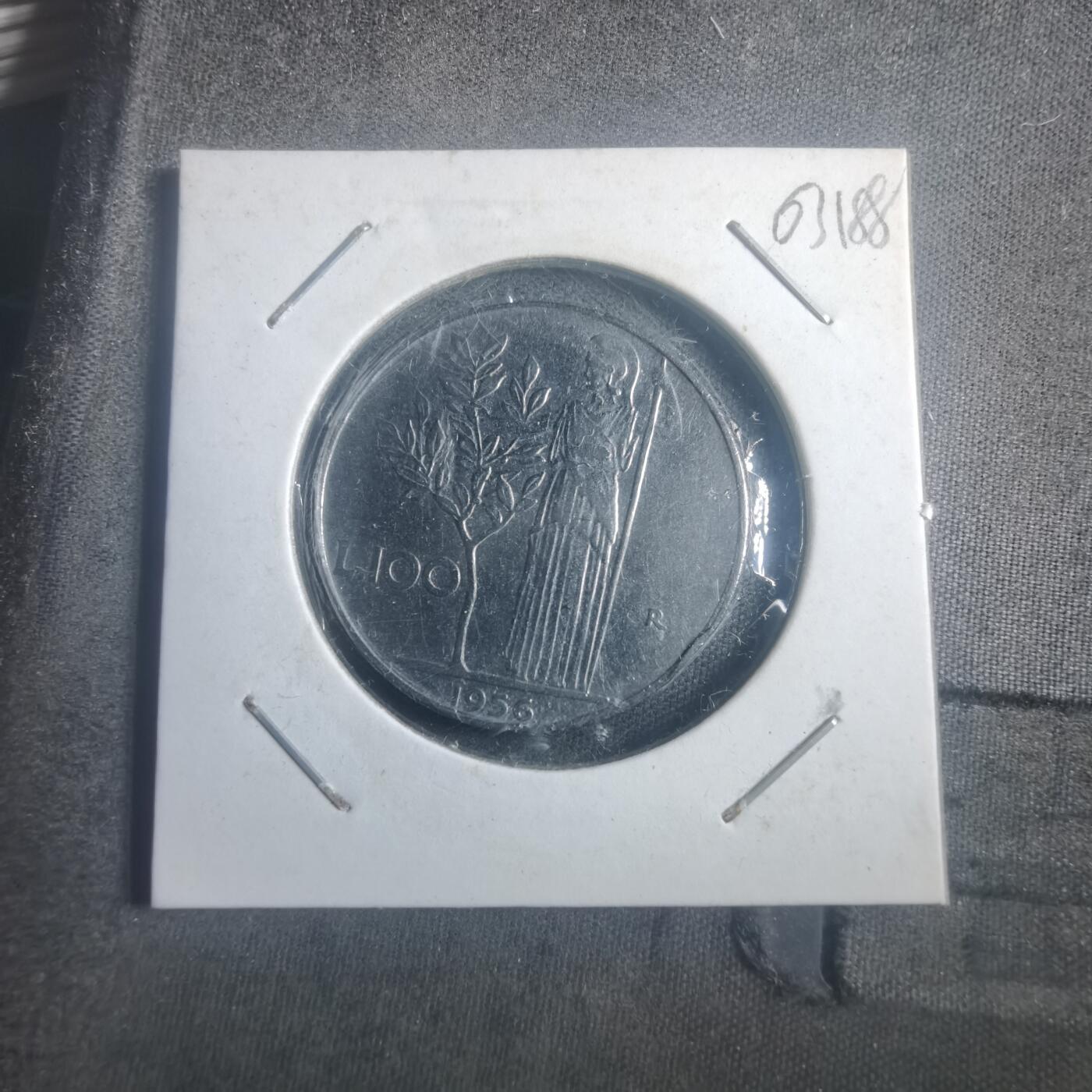 沼泽如烟--第903场 意大利1956年100里拉