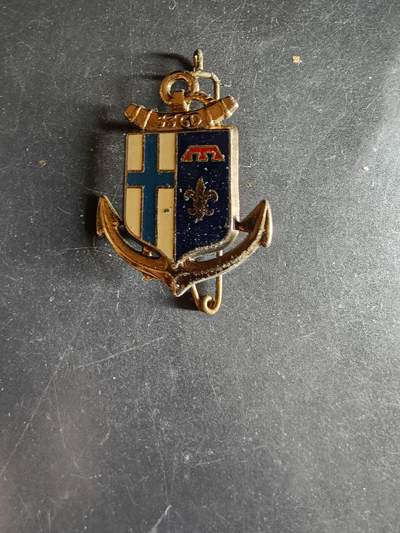 老王徽章第163期 13-15日三场连拍 16日统一发货  13、14日结束后可寄存 -  法国海军陆战队第53作战集群证章