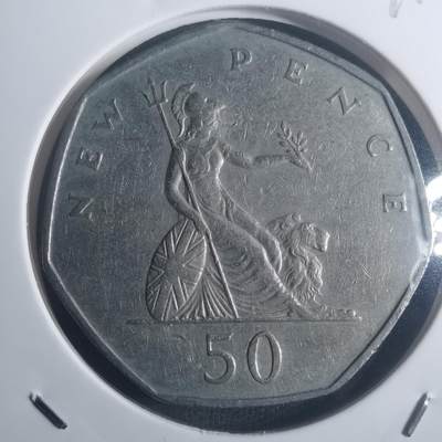 沼泽如烟--第900场 - 英国1969年50便士