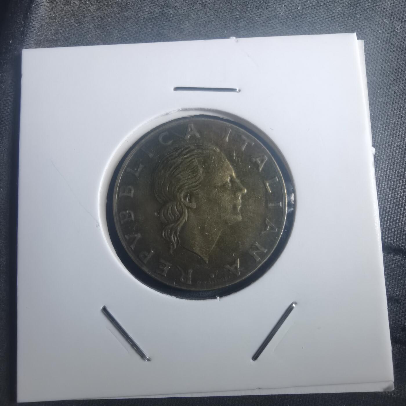 沼泽如烟--第903场 意大利1993年200里拉纪念币