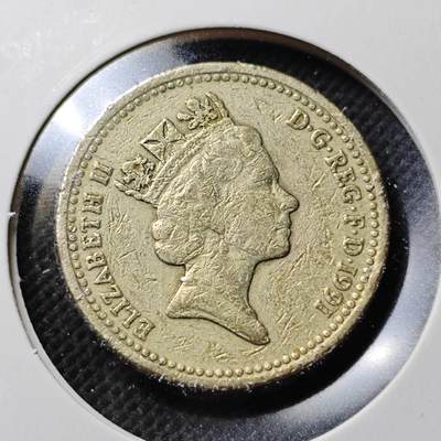 KK钱币收藏小铺  第370场  2月预留时间 周末发货 -  英国1镑