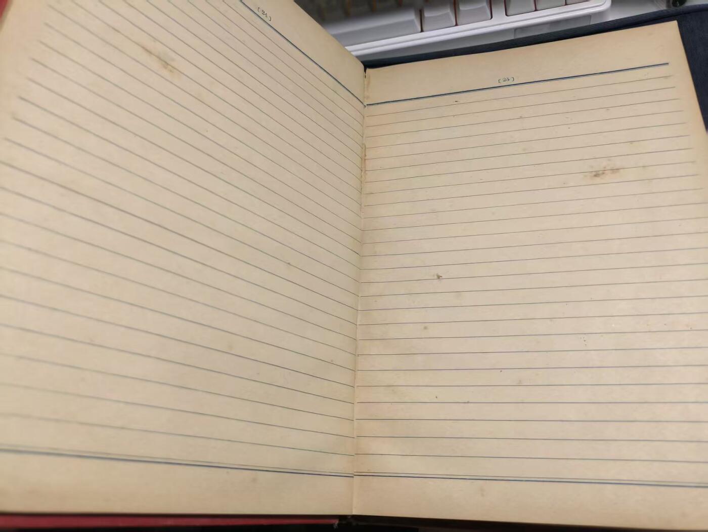 罗岚⭐爱藏⭐精品专拍第七场-分享拍场赚佣（周六有群拍，详细看简介） 早期解放全新未写厚精装版华东军区军械部 工作手册 扉页是年代问题脱落，一页未写