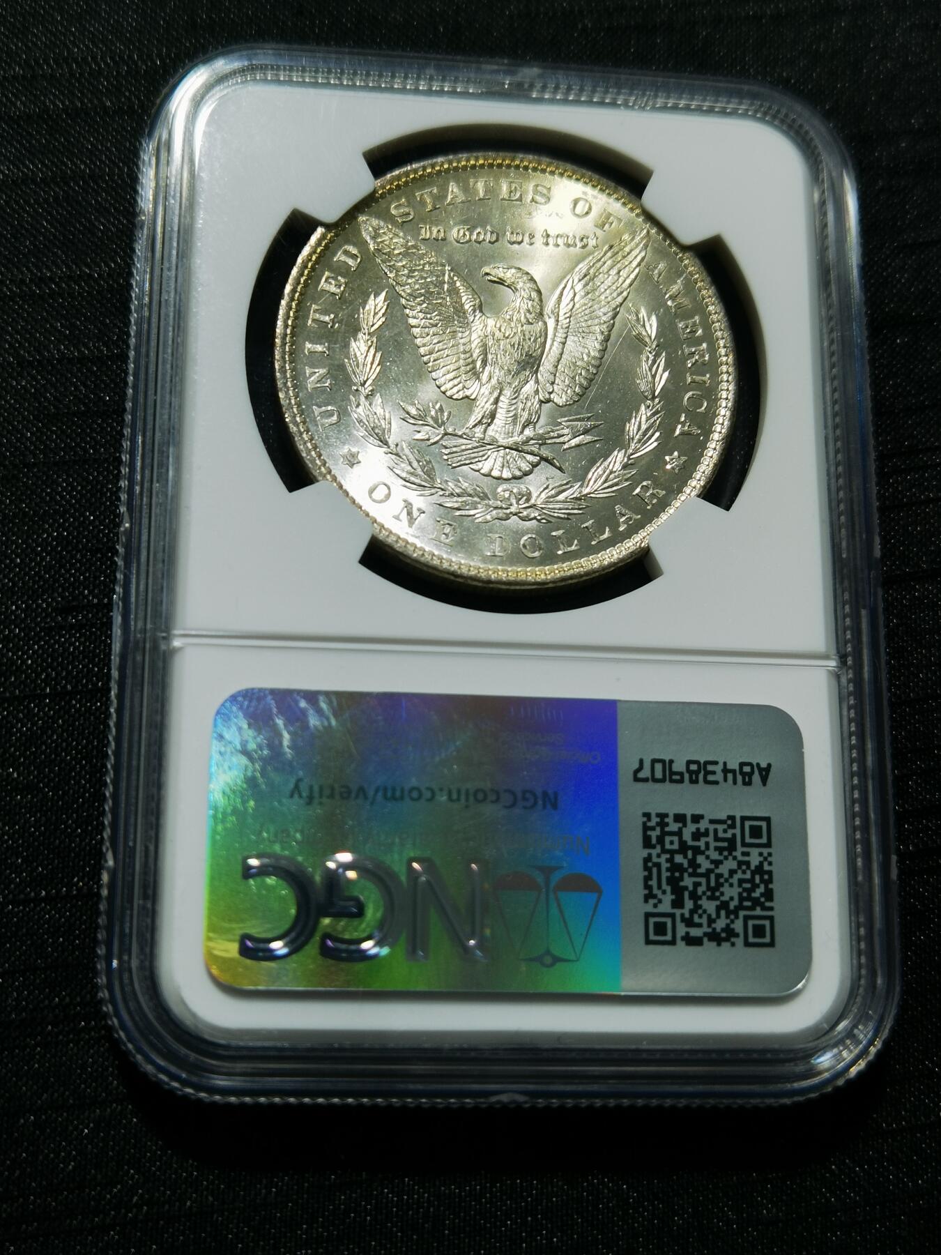 天下钱庄专场欢迎参拍 NGC MS62 1886美国摩根一美元银币