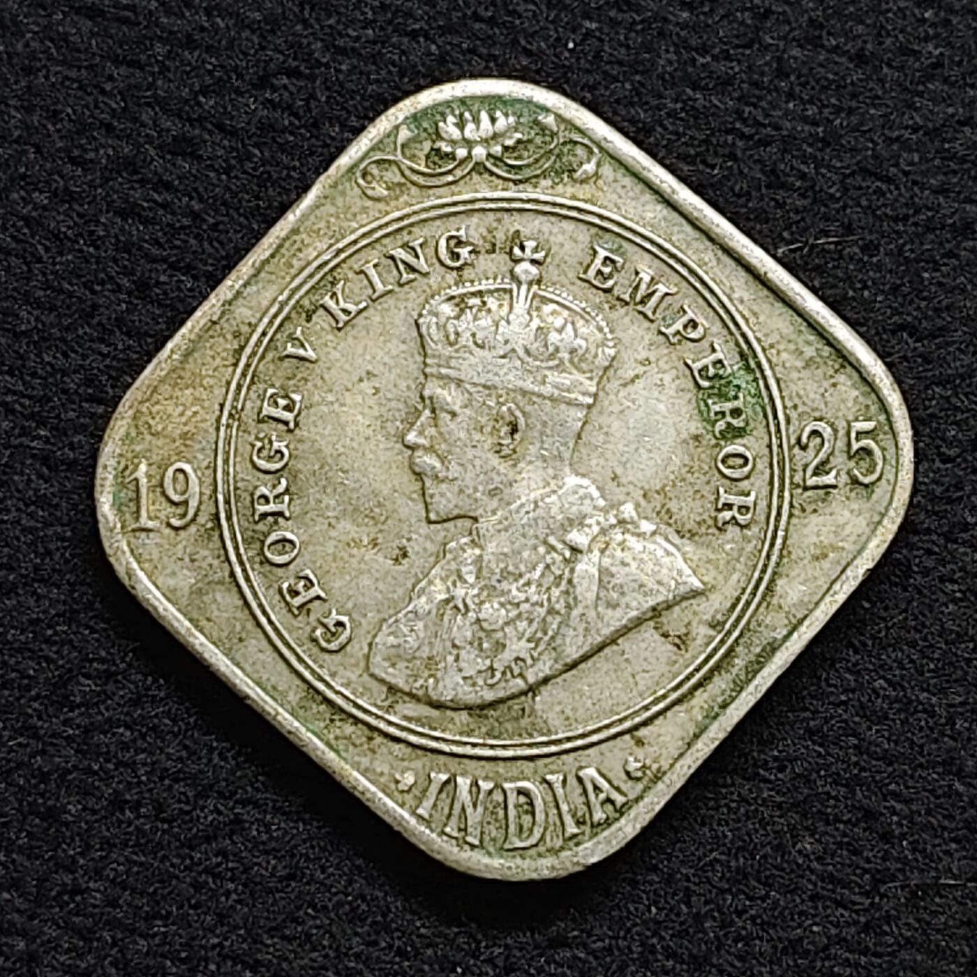 【全场包邮】纯粹捡漏拍476场（免费代拍第13场）调整中 印度1925年乔治五世2安娜