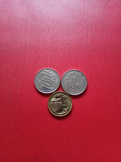 【云涧收藏】第七十九场 - 新加坡2013年卷拆5、10分3枚