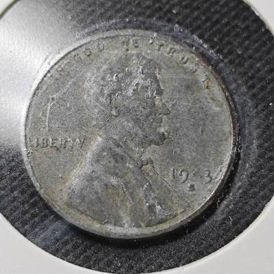 KK钱币收藏小铺  第370场  2月预留时间 周末发货 -  1943美国麦穗铁1分