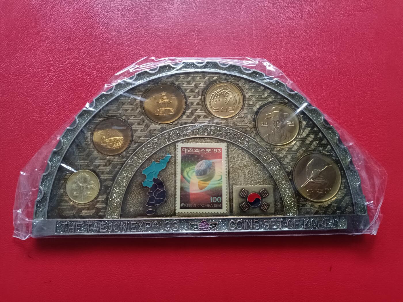 【云涧收藏】第七十九场 韩国封装套币礼品摆件