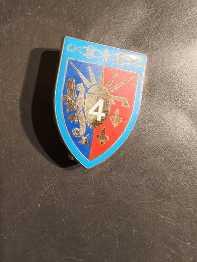 老王徽章第163期 13-15日三场连拍 16日统一发货  13、14日结束后可寄存 -  法国第4轻骑兵团证章