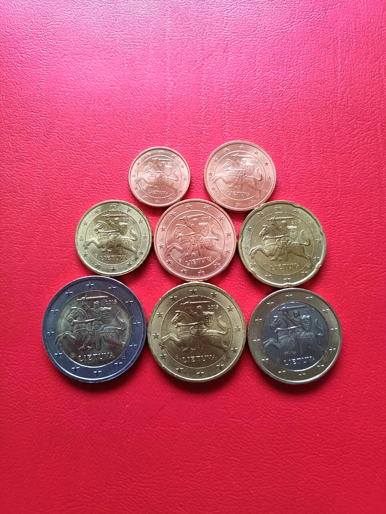 【云涧收藏】第七十九场 立陶宛2015年首发套币