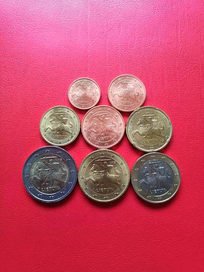 【云涧收藏】第七十九场 - 立陶宛2015年首发套币