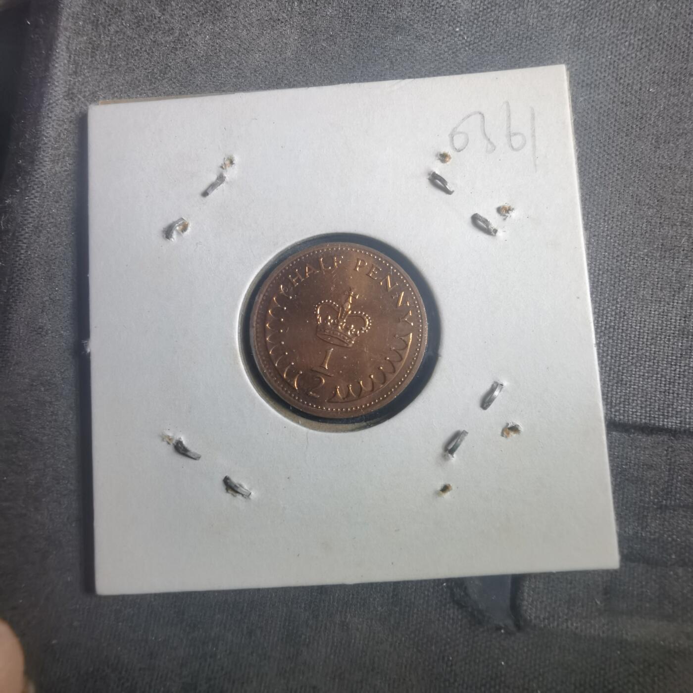 沼泽如烟--第903场 英国1982年半便士