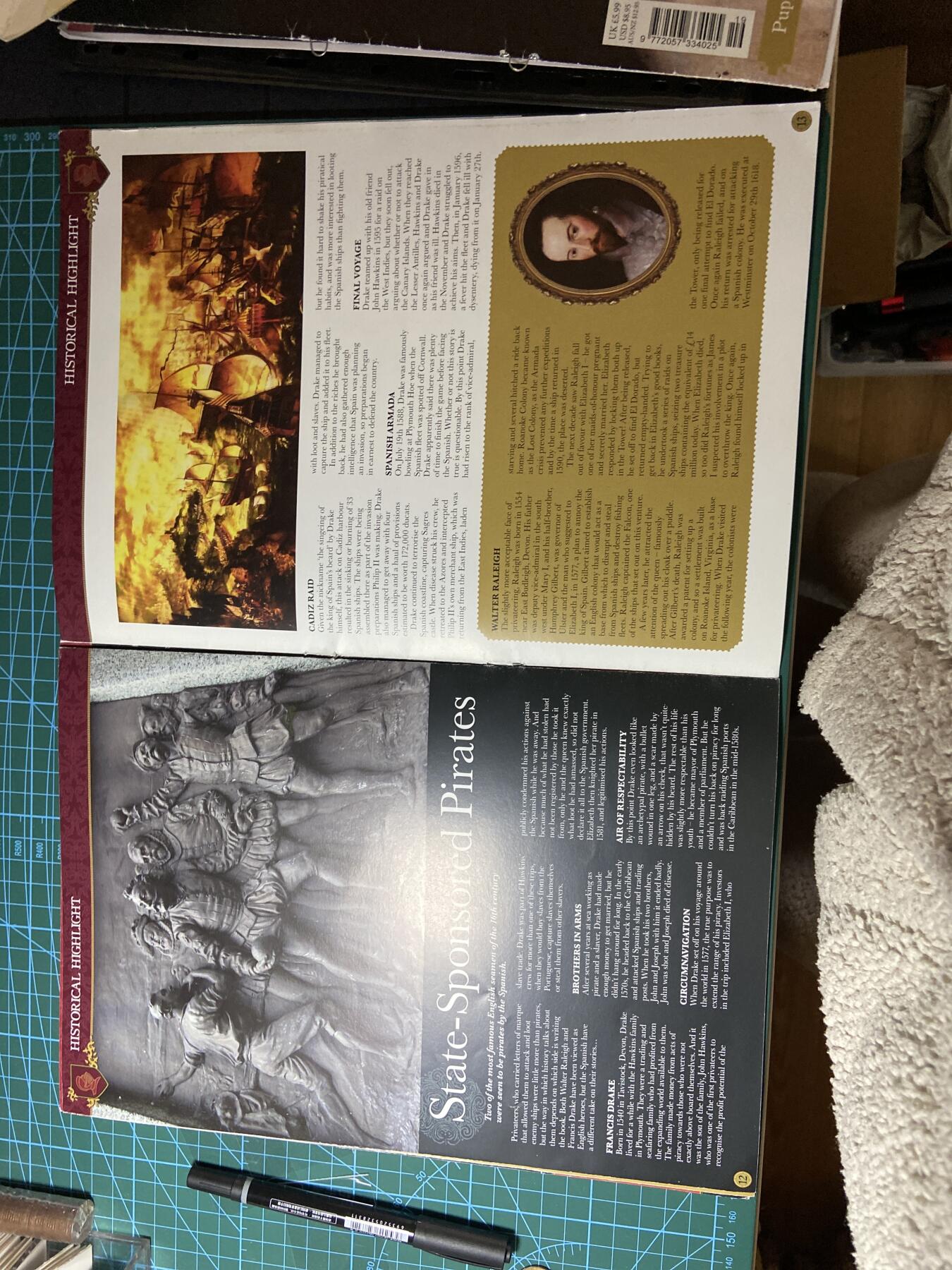 2025年第一百二十九场(总第一百五十五场）外国邮票、散币场(免佣金) （英国统治者硬币收藏系列）的第17期藏品杂志，西班牙腓力二世主题