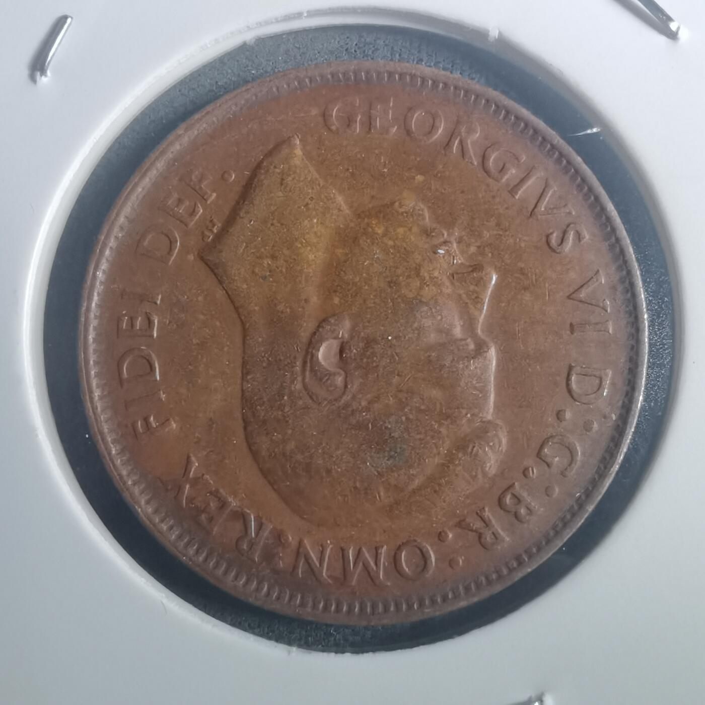 沼泽如烟--第900场 澳大利亚1951年半便士