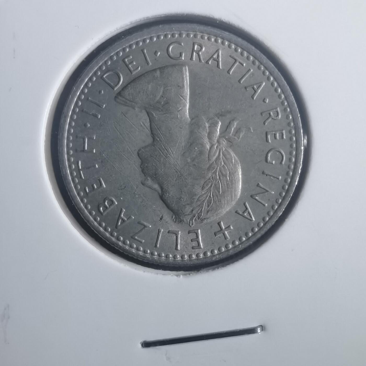 沼泽如烟--第903场 英国1967年6便士