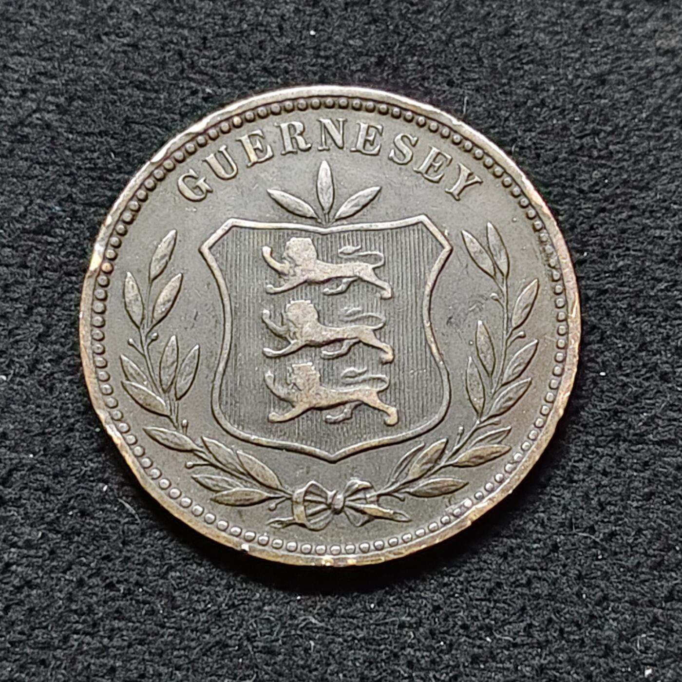 【全场包邮】纯粹捡漏拍476场（免费代拍第13场）调整中 根西1910年8道布大铜币