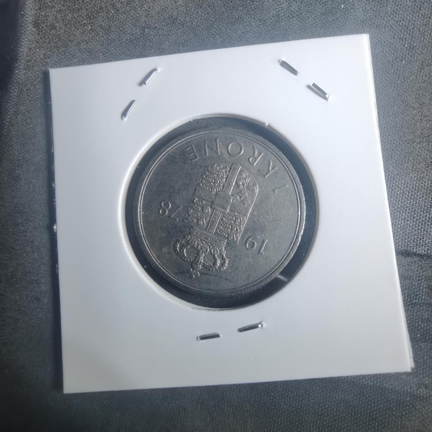 沼泽如烟--第900场 丹麦1978年1克朗