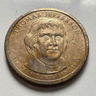 🌹外币初藏🌹🐯2025年第127场  每周二四六晚8️⃣点 接代拍 - 杰斐逊