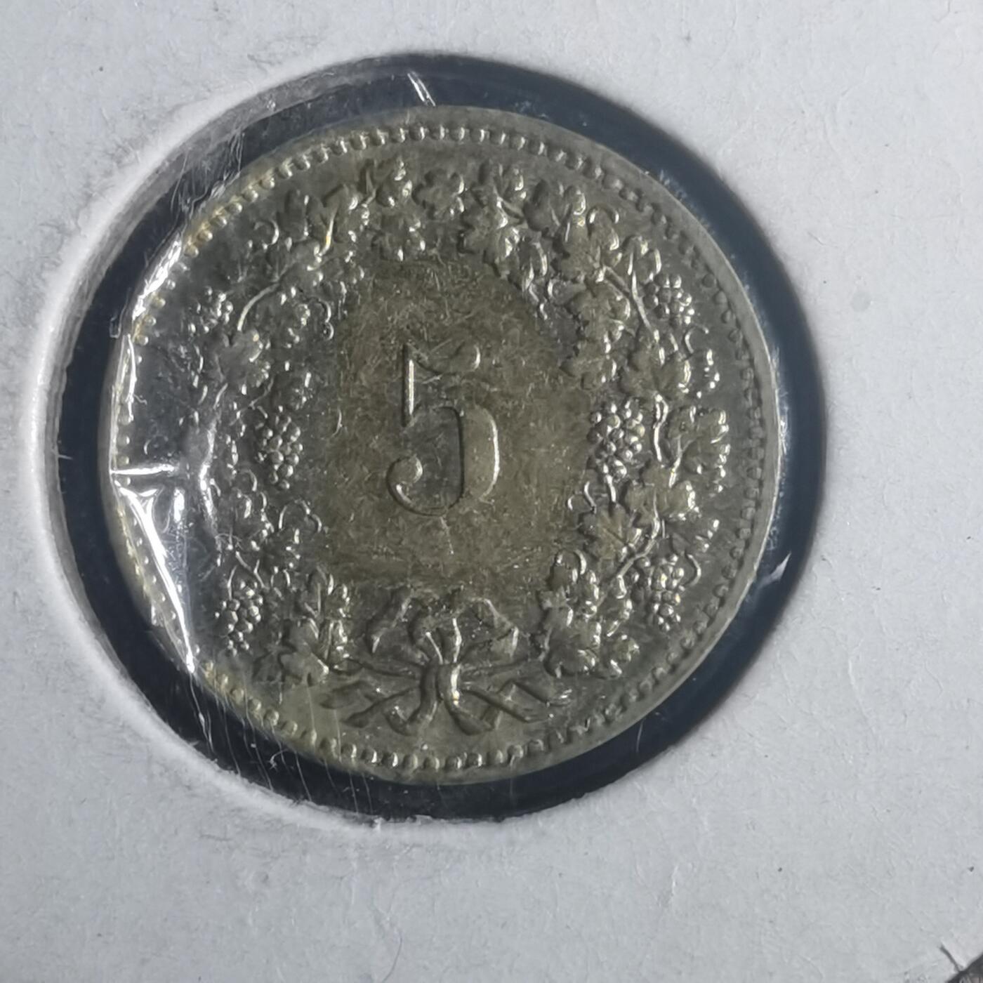 沼泽如烟--第903场 瑞士1981年五分