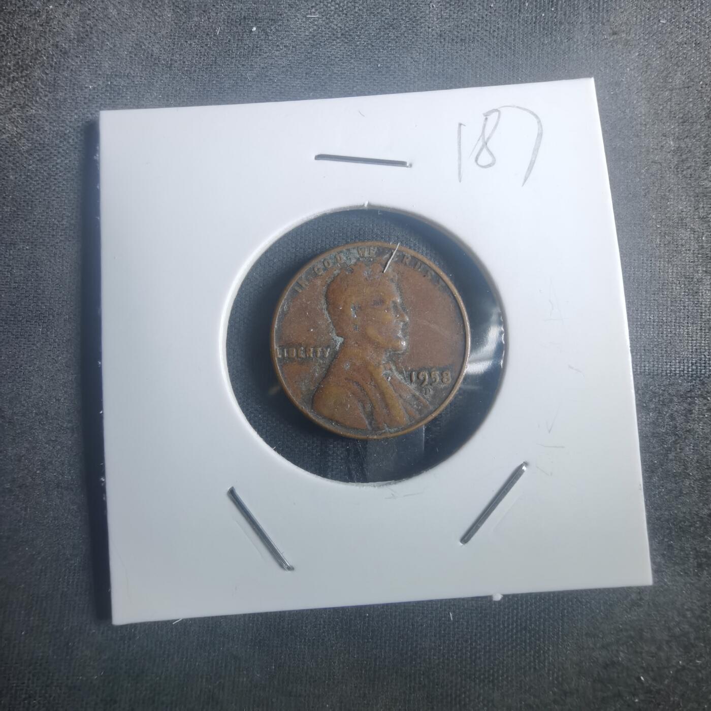 沼泽如烟--第900场 美国1958年一分