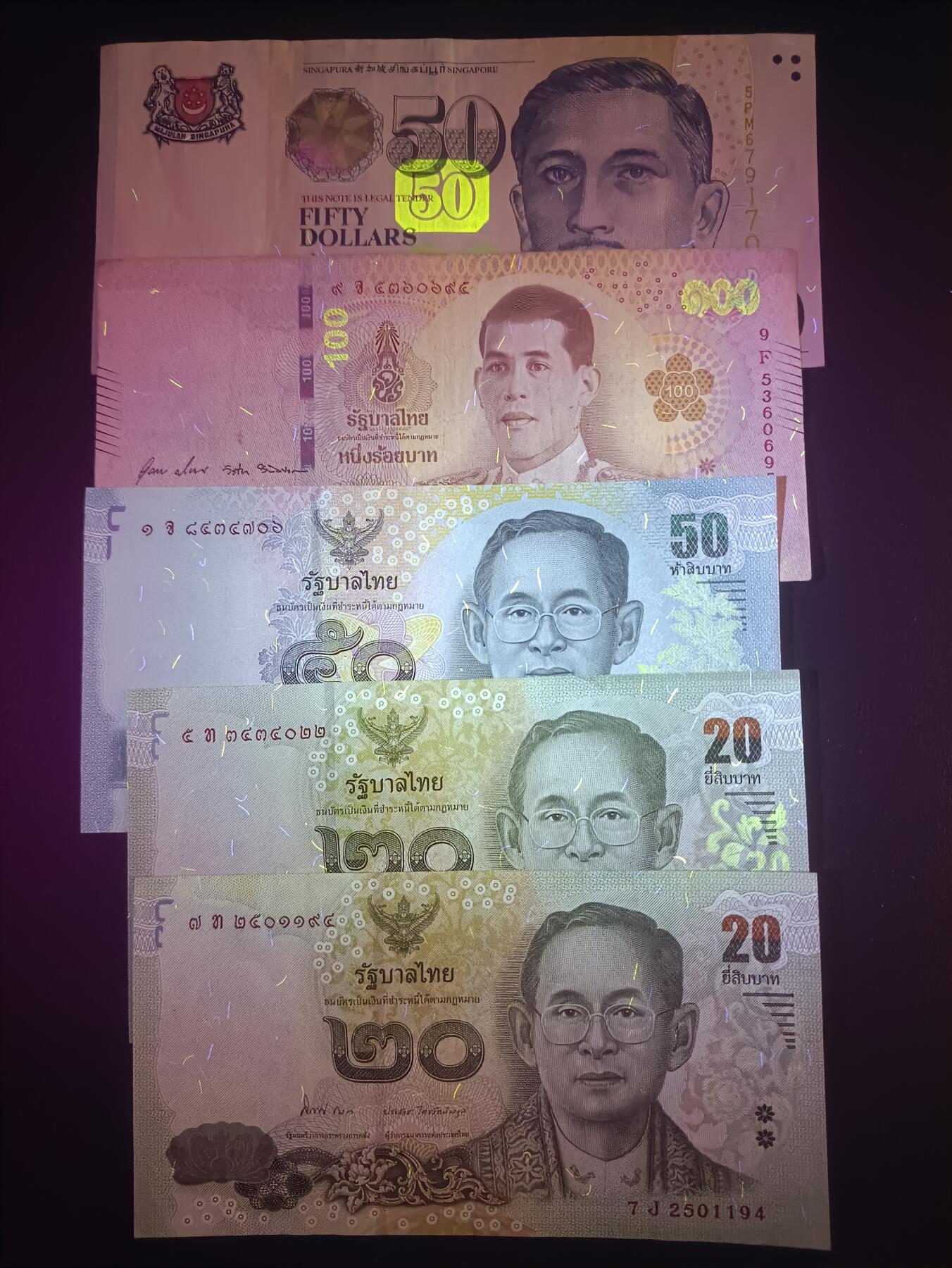 2025十一月第四期，总202期 【雨】东南亚纸币批量五张流通品相