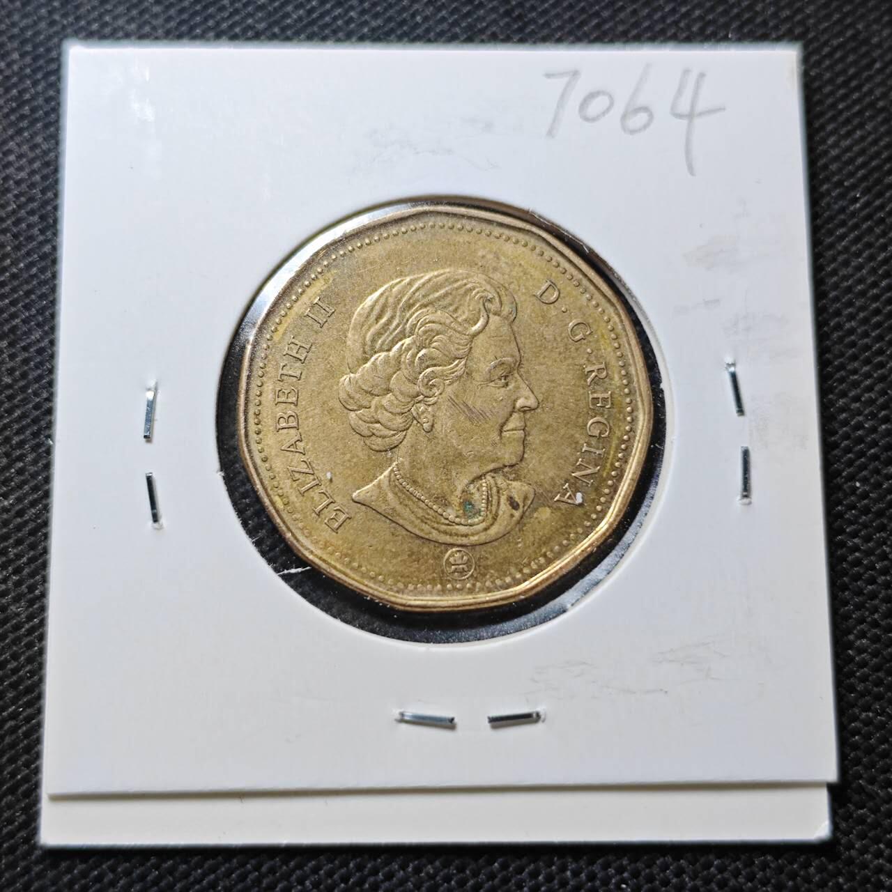 KK钱币收藏小铺  第370场  2月预留时间 周末发货  加拿大1元