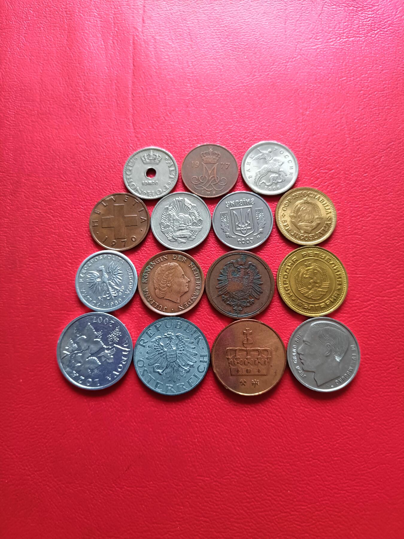 【云涧收藏】第七十九场 殴洲散币15枚（1）