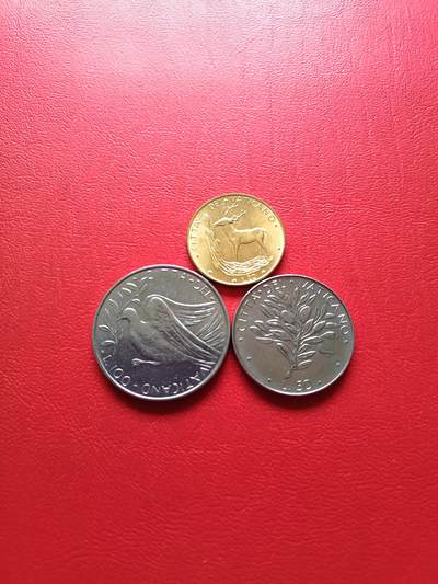 【云涧收藏】第七十九场 - 梵蒂冈1971/72年3枚