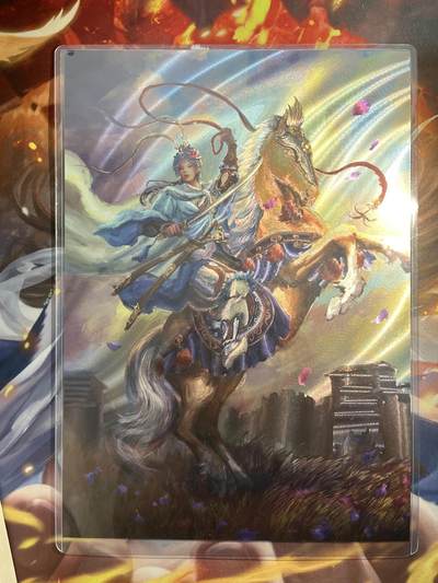 欢迎送拍、零成本上架，释放现金流，合理分配上拍卡品 - 【全粗a4大卡】扈三娘 背面普卡