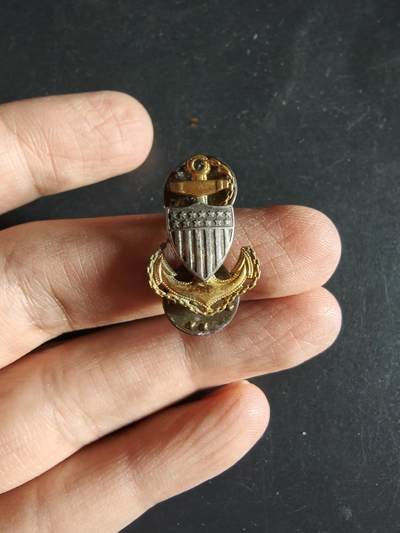 老王徽章第163期 13-15日三场连拍 16日统一发货  13、14日结束后可寄存 - 美国海岸警备队士官领章      