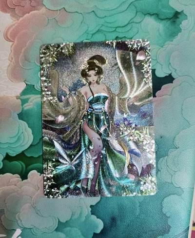 龙虎卡牌第六三场 （无佣金，周六结拍，欢迎送拍） - 粗闪 燎原 玲姐十二花神 玉瑶