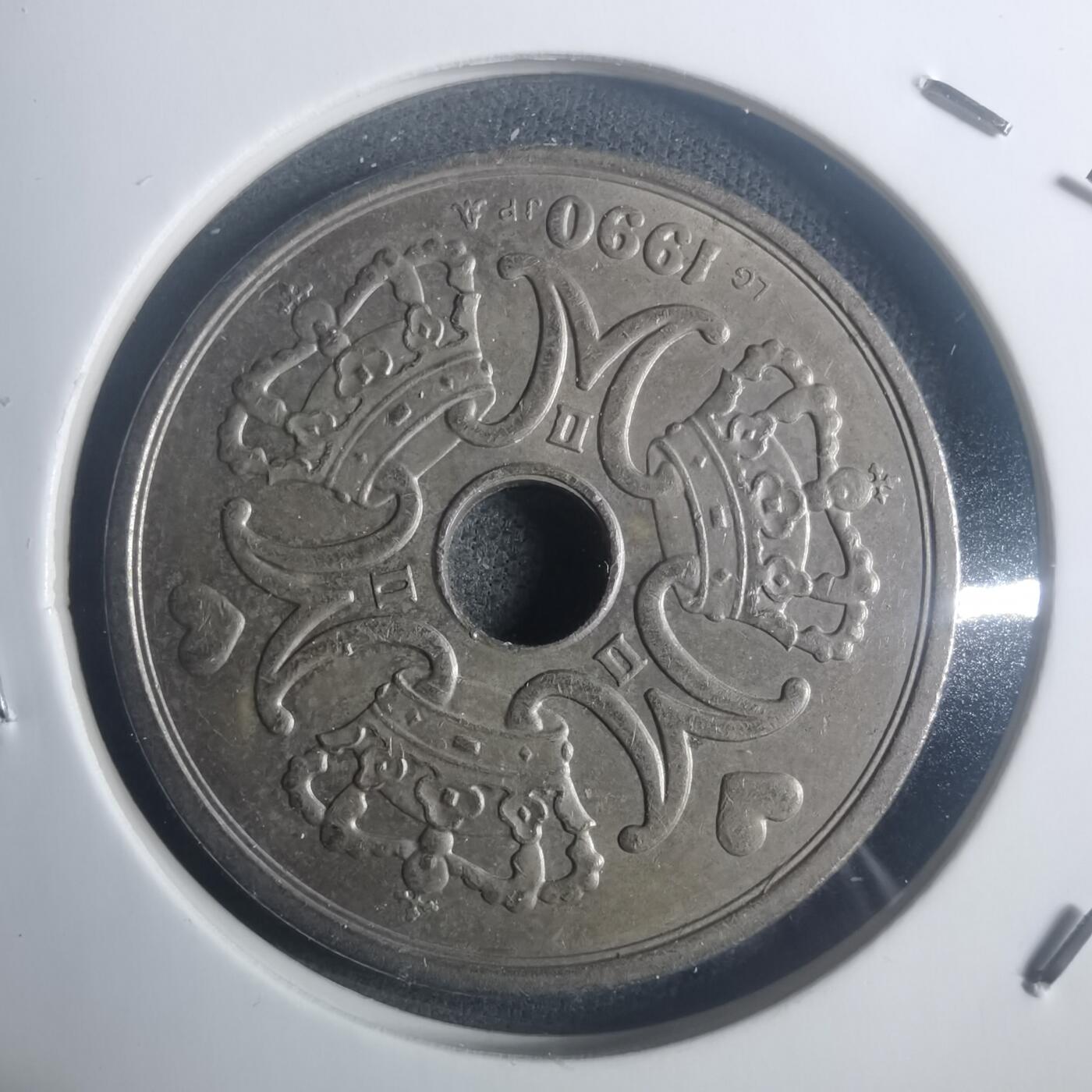 沼泽如烟--第900场 丹麦1990年5克朗