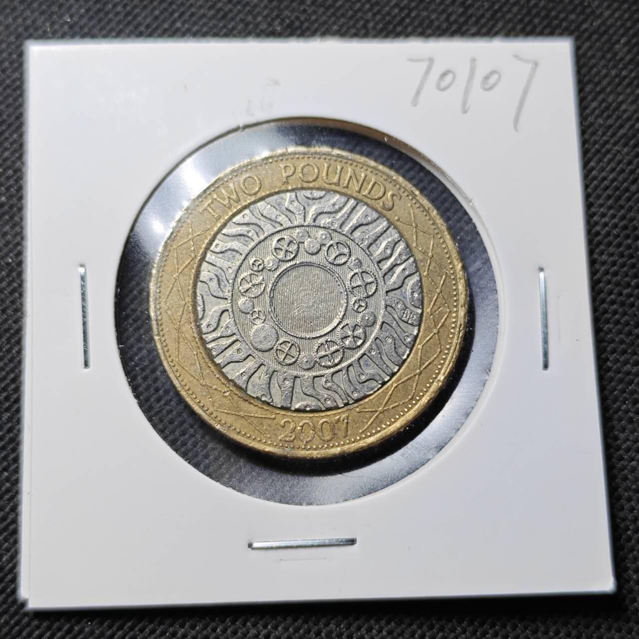 KK钱币收藏小铺  第370场  2月预留时间 周末发货  英国2镑