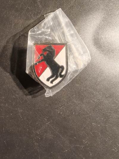 老王徽章第163期 13-15日三场连拍 16日统一发货  13、14日结束后可寄存 - 美国陆军第11装甲骑兵团徽章 