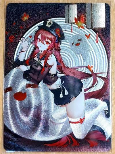 龙虎卡牌第六三场 （无佣金，周六结拍，欢迎送拍） - 粗闪 猴子动漫卡牌 八重神子-万圣节主题