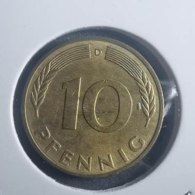 沼泽如烟--第903场 - 德国1977年10芬尼