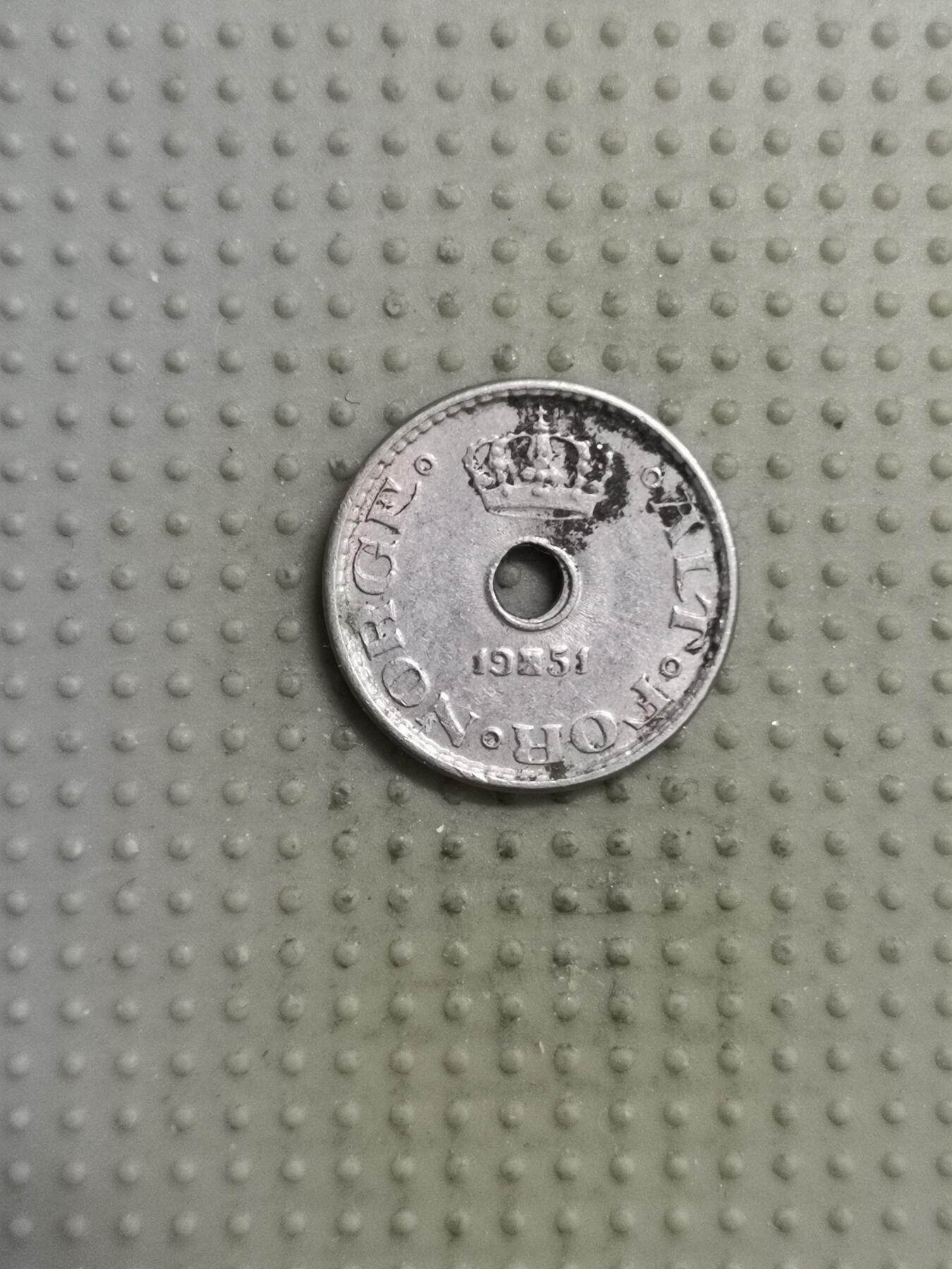 2025年第115场各国散币拍卖（总第115场） 挪威1951年10欧尔