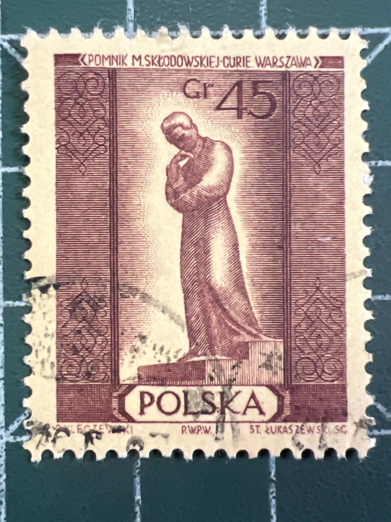 第1052 邮票专场 （无押金，捡漏，全场50包邮，偏远地区除外，接收代拍业务，本店十天发一次货） 波兰纪念邮票