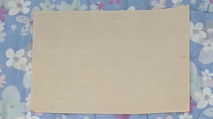 北京市布票1984年伍市寸(5市寸) 50枚整版 未打孔 品如图