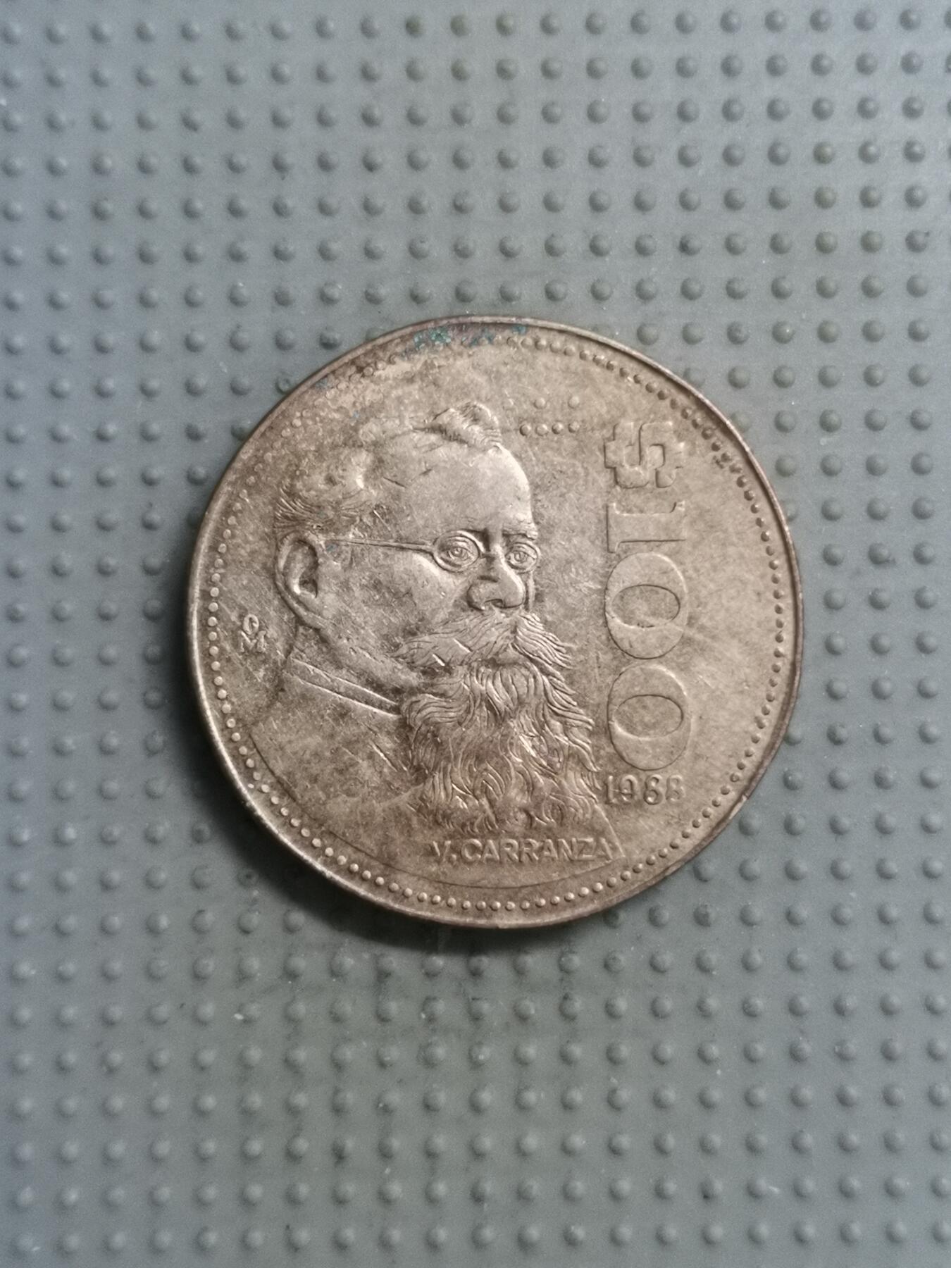 2025年第115场各国散币拍卖（总第115场） 墨西哥1988年100比索