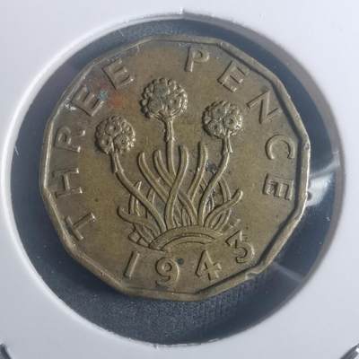 沼泽如烟--第900场 - 英国1943年3便士