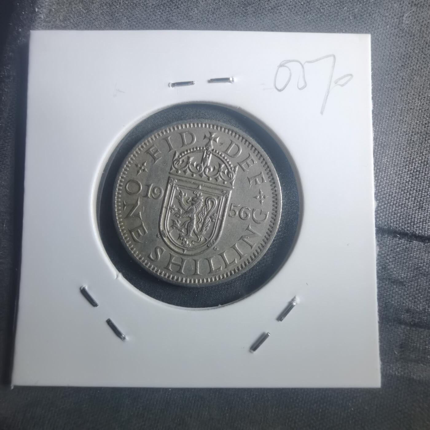 沼泽如烟--第903场 英国1956年1先令