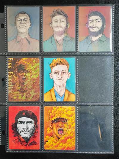 阳大大卡牌拍卖第82期（持续收拍品，周五晚上九点截拍，进群福利早知道） - 【传奇】小花瓣艺术文创  传奇英雄卡7张 包含3张变幻卡