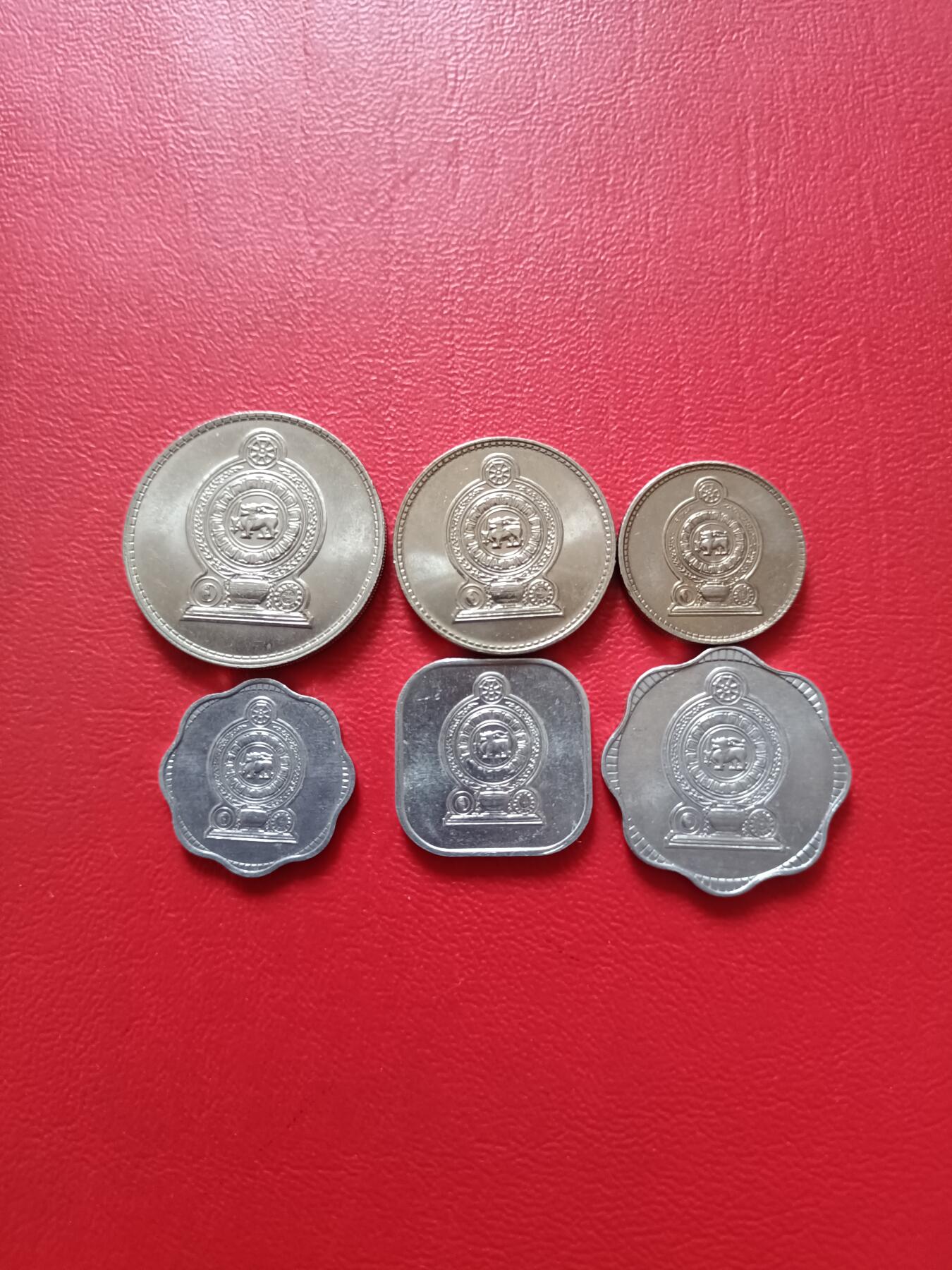 【云涧收藏】第七十九场 斯里兰卡1978年6枚