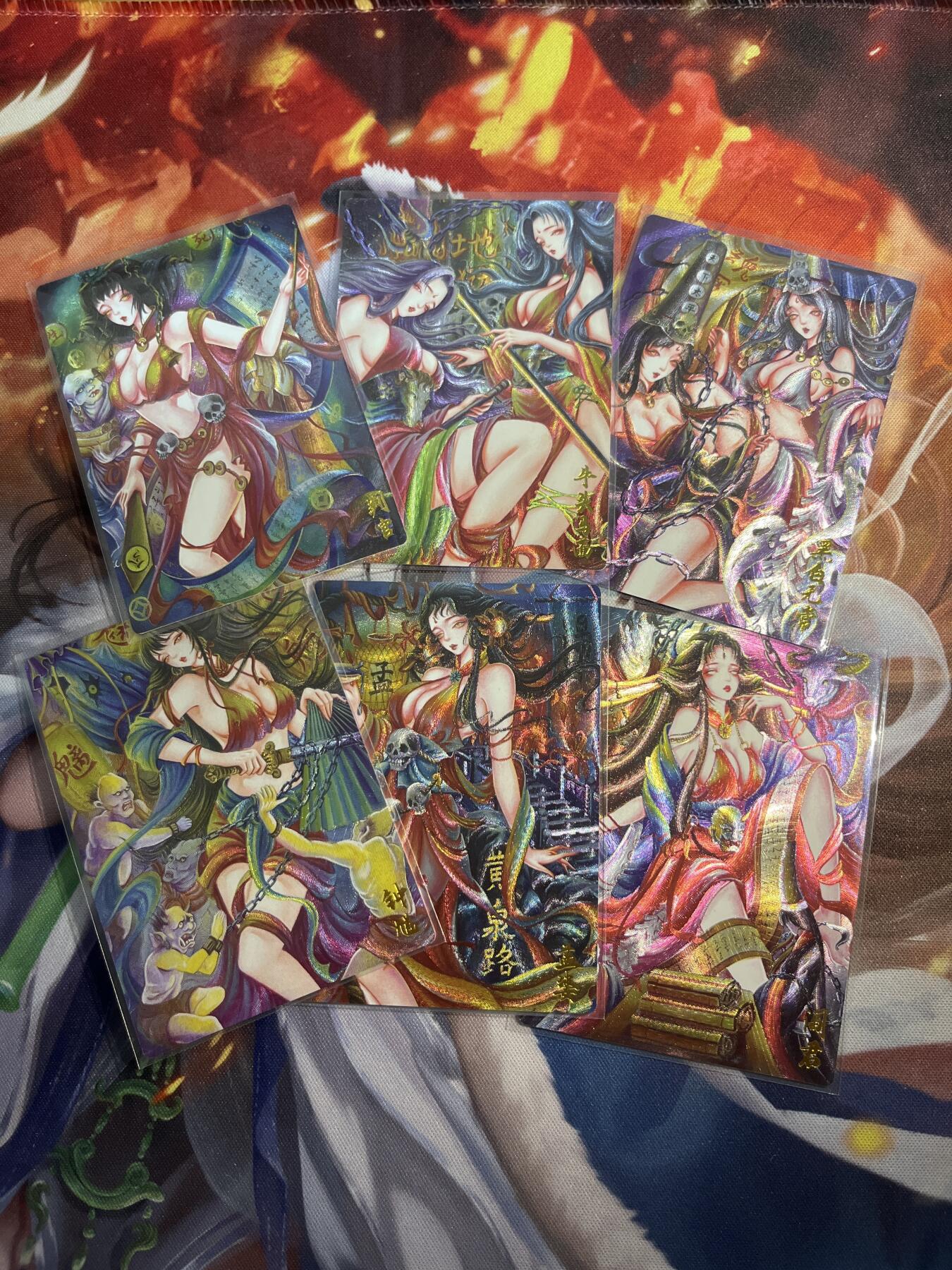 欢迎送拍、零成本上架，释放现金流，合理分配上拍卡品 【折光】太乙 地府篇6张 墨婉文化&乾坤未定