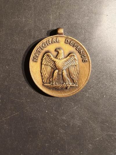 老王徽章第163期 13-15日三场连拍 16日统一发货  13、14日结束后可寄存 - 美国国防服役奖章    无绶带 