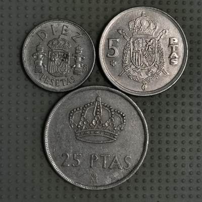 2025年第116场各国散币拍卖（总第116场） - 西班牙3枚