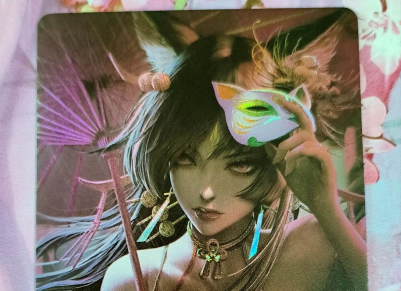 龙虎卡牌第六三场 （无佣金，周六结拍，欢迎送拍） 细沙彩闪 鸡腿经典满赠 绝美狐妖