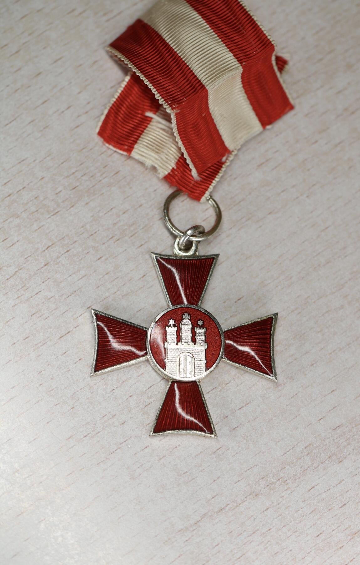 大猫徽章拍卖 第282期 德国一战 汉萨十字-汉堡