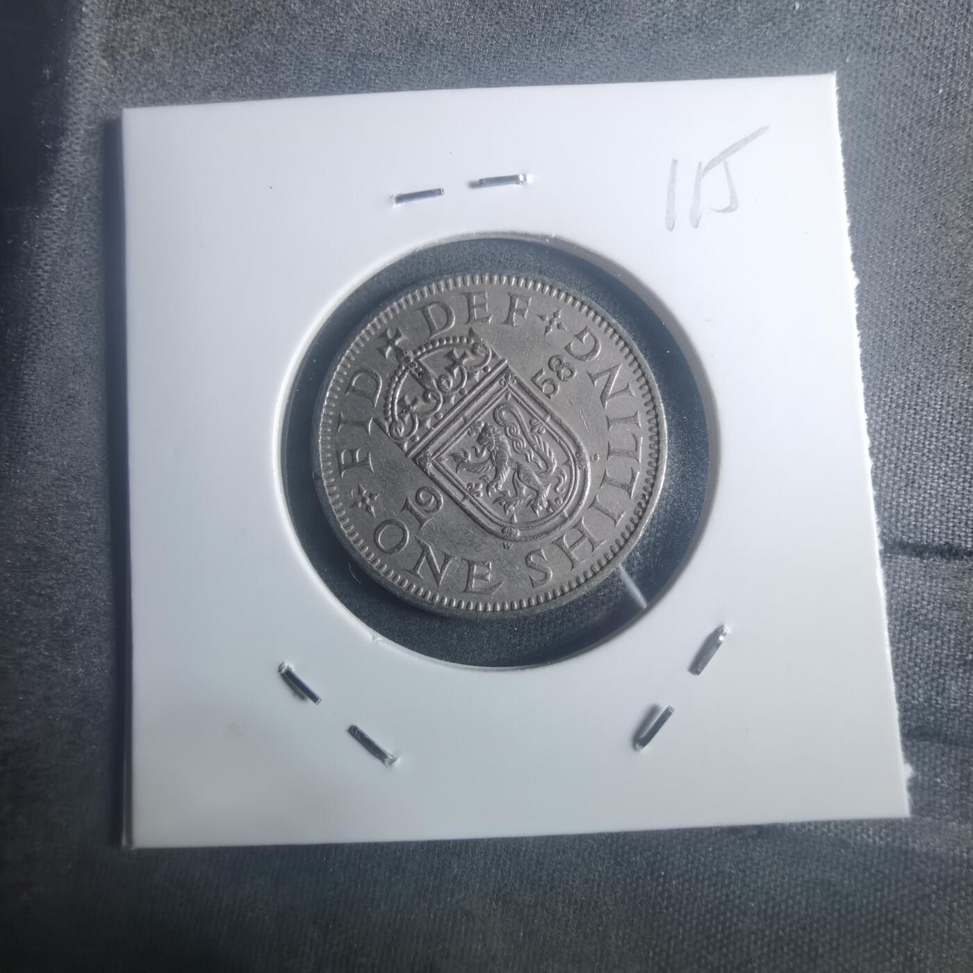 沼泽如烟--第900场 英国1958年1先令