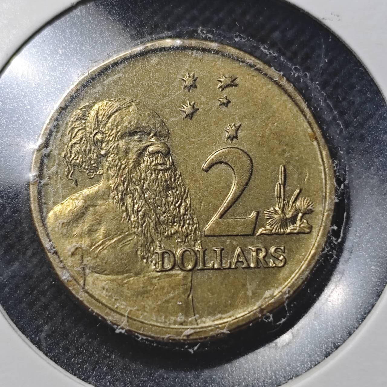 KK钱币收藏小铺  第370场  2月预留时间 周末发货  澳大利亚2元